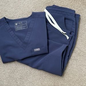 Figs Scrubs Space Navy